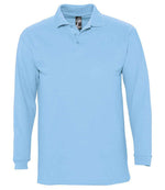 11353 - Winter II Long Sleeve Cotton Pique Polo Shirt