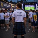 Custom Retro Scotland Football Shirt | World Cup 2026 Collection