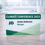 Conference Cards - Single Sided - Landscape