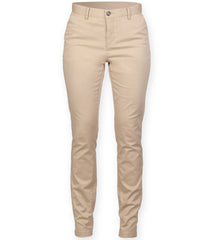 FR622 - Front Row Ladies Stretch Chino Trousers