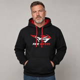 Fife Bikers Contrast Hooded Sweatshirt