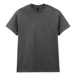 Plain gray t-shirt on a white background