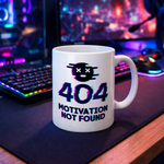 404 - Motivation Not Found - Mug