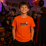 Haunted by 6-7 β Kids Halloween T-Shirt