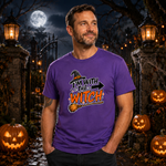 I'm With The Witch - Unisex Halloween T-Shirt