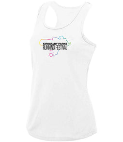 2025 KIRKCALDY PARKS RUNNING FESTIVAL - COOL RUNNING VEST - LADIES FIT