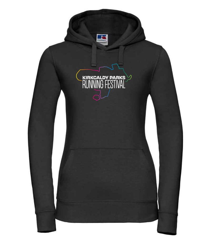 2025 KIRKCALDY PARKS RUNNING FESTIVAL HOODIE - LADIES FIT