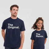 Father & Child Matching T-Shirts - The Remix (The Original & The Remix)