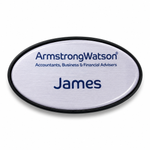 Deluxe Name Badges - Oval