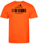 Never Forget Your Parkrun Barcode T-Shirt - Mens / Unisex