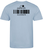 Never Forget Your Parkrun Barcode T-Shirt - Mens / Unisex