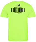 Never Forget Your Parkrun Barcode T-Shirt - Mens / Unisex