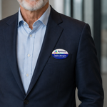Premium Name Badges - Oval