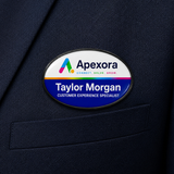 Premium Name Badges - Oval