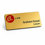 Standard Name Badges - Rectangular