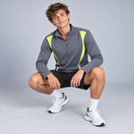 SR178M - Unisex Zip Neck Trial Training Top