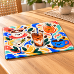 Smiling Coffee and Cocktail Parade | Place Mats (5 Pack)