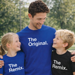 Father & Child Matching T-Shirts - The Remix (The Original & The Remix)