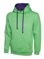 Fife Bikers Contrast Hooded Sweatshirt