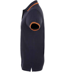 10577 French Navy-Neon Orange Left