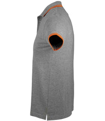 10577 Grey Marl-Orange Left
