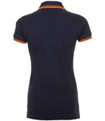 10578 French Navy-Neon Orange Back
