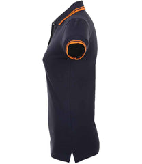 10578 French Navy-Neon Orange Left