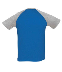 11190 Royal Blue/Grey Marl Back