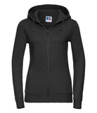266F - Ladies Authentic Zip Hooded Sweatshirt