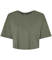 BL6482 -Bella Ladies Jersey Cropped T-Shirt