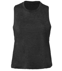 BL6682 -Bella Ladies Racer Back Cropped Tank Top
