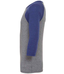 CV3200 Grey/Navy Triblend Left