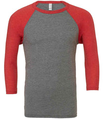 CV3200 Grey/Red Triblend Front