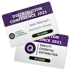 Conference Cards - Double Sided - Landscape