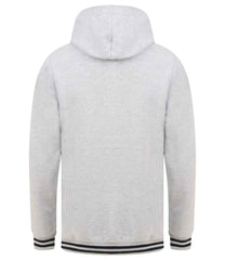 FR841 Heather Grey/Navy Back
