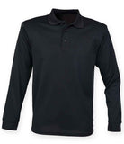 H478 - Unisex Long Sleeve Coolplus Pique Polo Shirt
