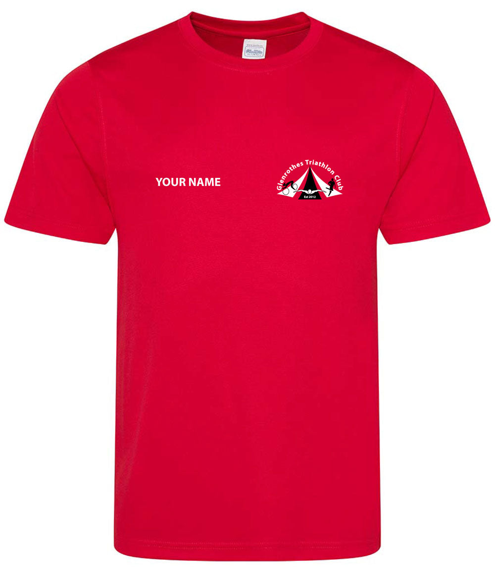 JC001GTC - Glenrothes Triathlon Club -  Cool T-Shirt