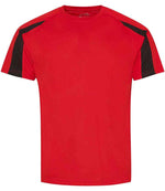 JC003 Fire Red/Jet Black Front