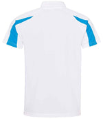 JC043 Arctic White-Sapphire Blue Back