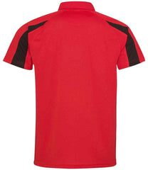 JC043 Fire Red-Jet Black Back