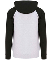 JH063 Heather Grey/Jet Black Back