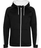 JH066 -AWDis Contrast Sports Polyester Zoodie
