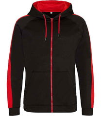 JH066 Jet Black/Fire Red Front