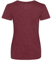 JT001F Heather Burgundy Back
