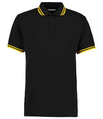 K409 Black-Yellow Front