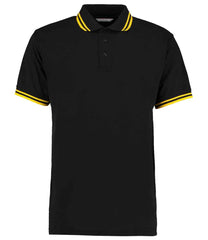 K409 Black-Yellow Front