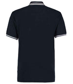 K409 Navy-White Back