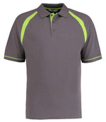 K615 Charcoal-Lime Green Front