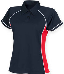 LV371 Navy-Red-White Front