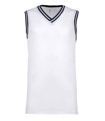 PA4004 White/Navy Front
